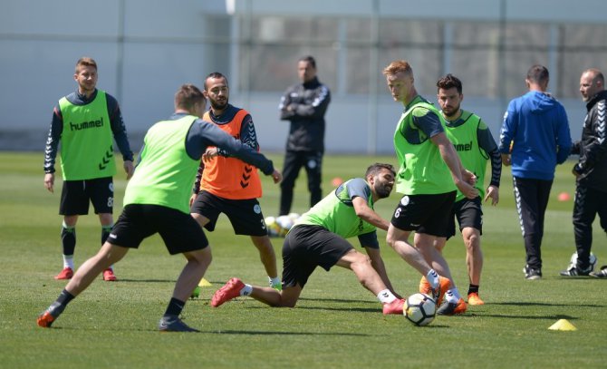 A. Konyaspor, D.G. Sivasspor maçı hazırlıklarına devam etti