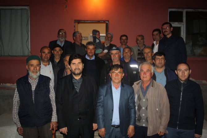 Derbent’te mahalle buluşmaları
