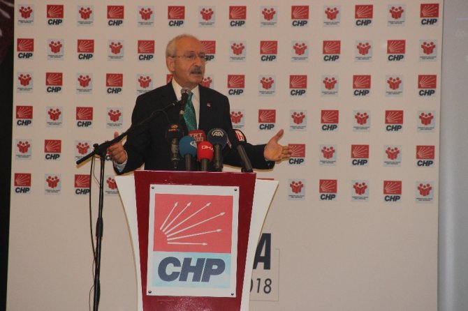 CHP Genel Başkanı Kemal Kılıçdaroğlu: