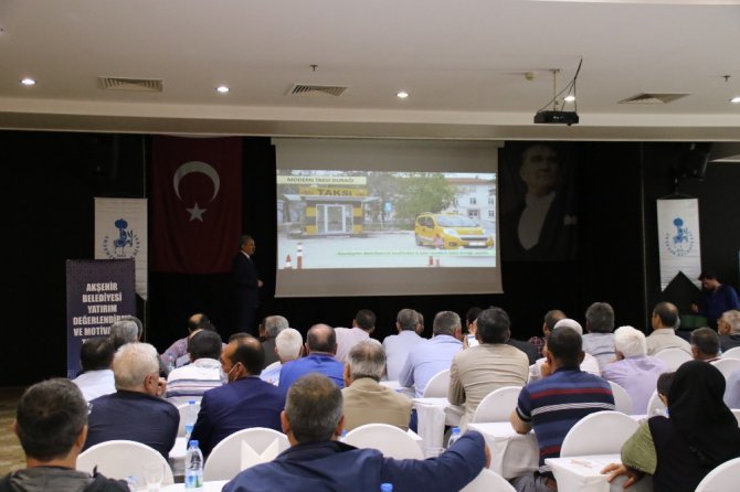 Akşehir Belediyesinden yatırım değerlendirme toplantısı