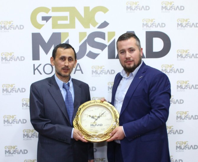 Genç MÜSİAD Konya’da, Dış Ticarette Yeni Rota: “Özbekistan” konulu seminer