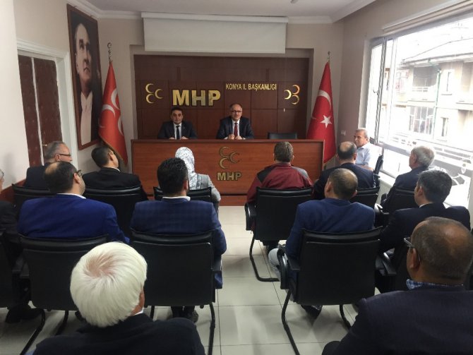 MHP il başkanlığında istişare toplantısı