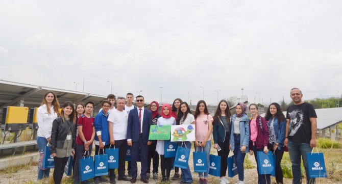 Lise öğrencilerinden MEDAŞ’a ziyaret