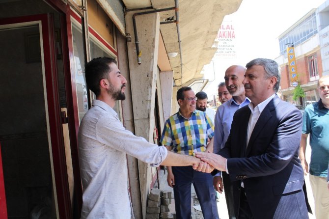 Hasan Angı ve Tahir Akyürek’ten Ayakkabıcılar Sanayisine ziyaret