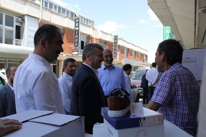 Hasan Angı ve Tahir Akyürek’ten Ayakkabıcılar Sanayisine ziyaret