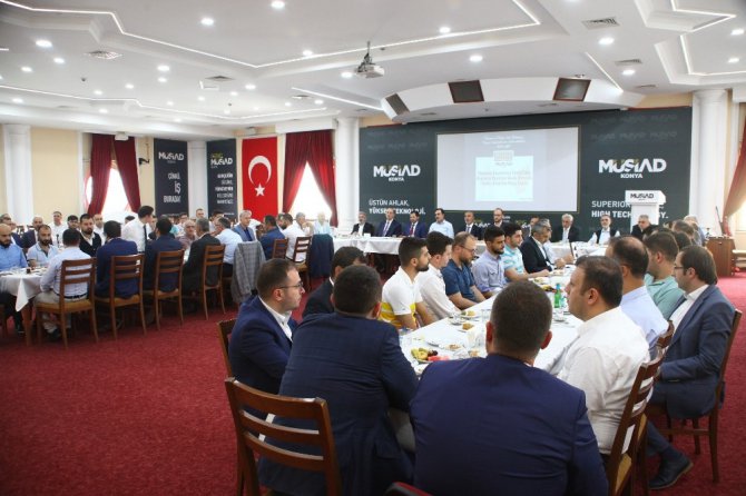 MÜSİAD Konya Şubesinde bayramlaşma programı