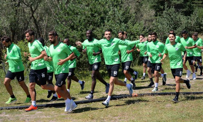 Atiker Konyaspor Bolu kampındaki hazırlıklarına devam ediyor