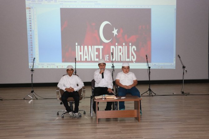 Beyşehir’de şehitleri anma özel programı