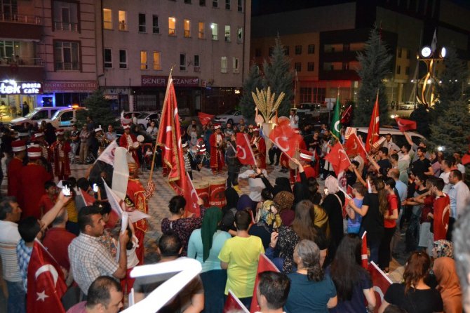 Kulu’da 15 Temmuz yürüyüşü yapıldı