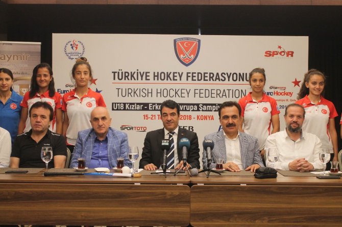 U18 Kız-Erkek Açık Alan Hokey Avrupa Şampiyonası Konya’da başlıyor