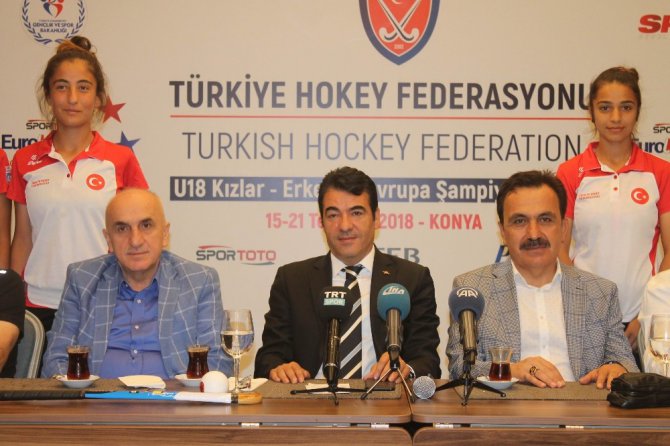 U18 Kız-Erkek Açık Alan Hokey Avrupa Şampiyonası Konya’da başlıyor