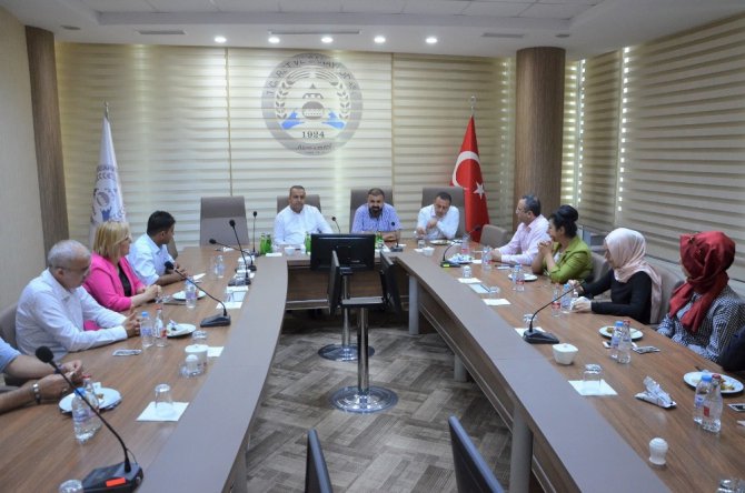 ATSO Başkanı Göktaş personelle projelerini paylaştı