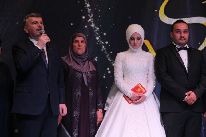 Bakan Kurum ve Koca, Konya’da nikah merasimine katıldı