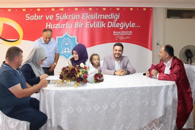Özel tarihte mutluluğa ‘evet’ dediler