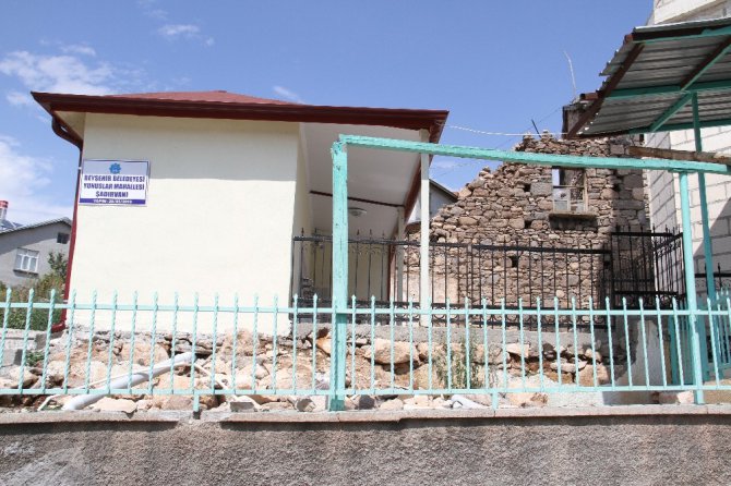 Beyşehir Belediyesinin sosyal alan çalışmaları sürüyor