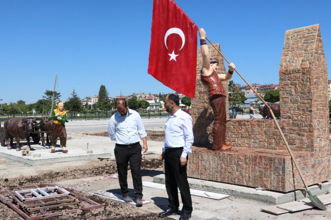 Beyşehir’de Türk Büyüğü, Halk ve Masal Kahramanları Parkı tamamlanıyor