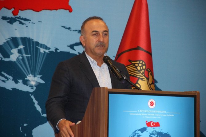 Bakan Çavuşoğlu: 