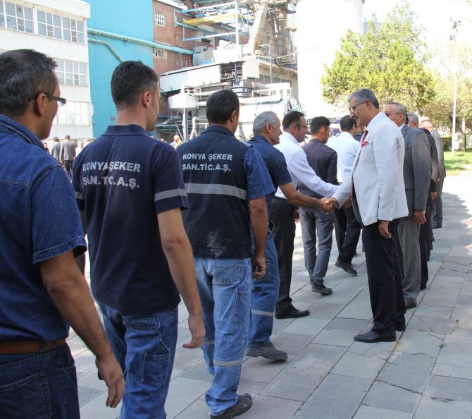 Konya Şeker ailesi bayramlaştı
