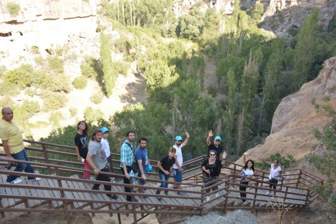 Aksaray turistlerin uğrak yeri oldu