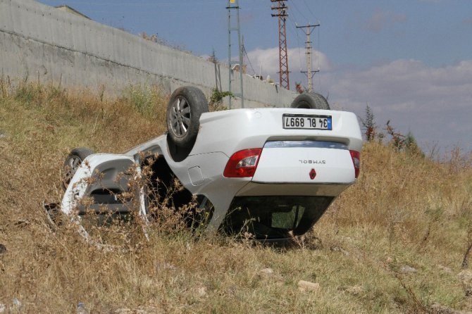 Konya’da otomobil takla attı: 3’ü bebek 6 yaralı