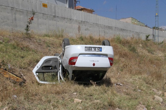 Konya’da otomobil takla attı: 3’ü bebek 6 yaralı