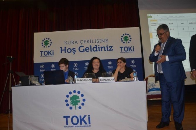 Ereğli’de TOKİ kuraları çekildi