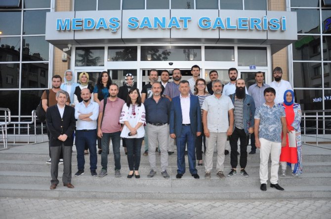 MEDAŞ Sanat Galerisinde sergi açılışı