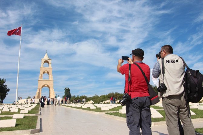 Fotoğrafçılar, Çanakkale’de ecdatla buluştu