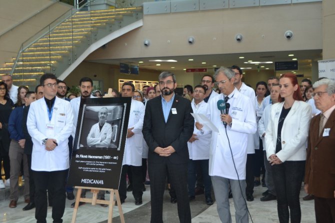 Konya’da, İstanbul’da öldürülen doktor için anma töreni