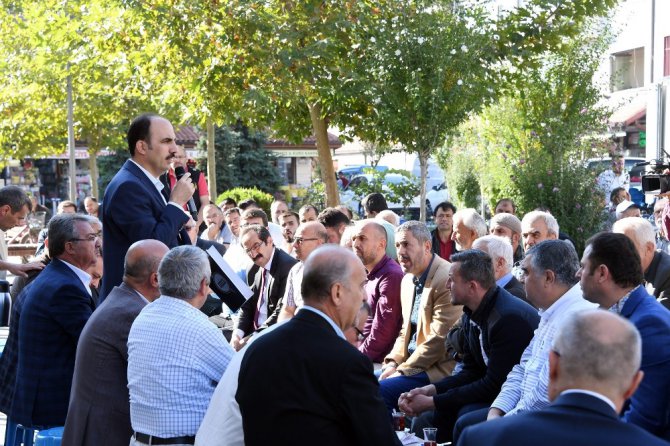 Başkan Altay, Bedesten esnafıyla bir araya geldi