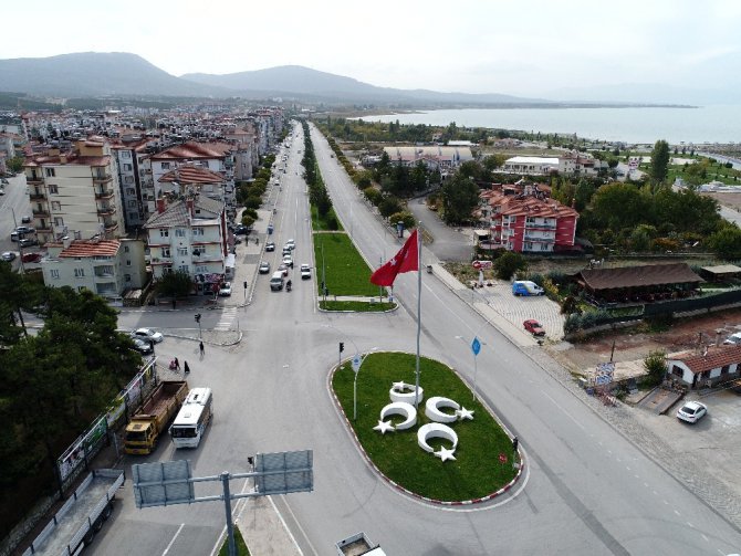 Beyşehir’in çehresini değiştiren çalışmalar sürüyor