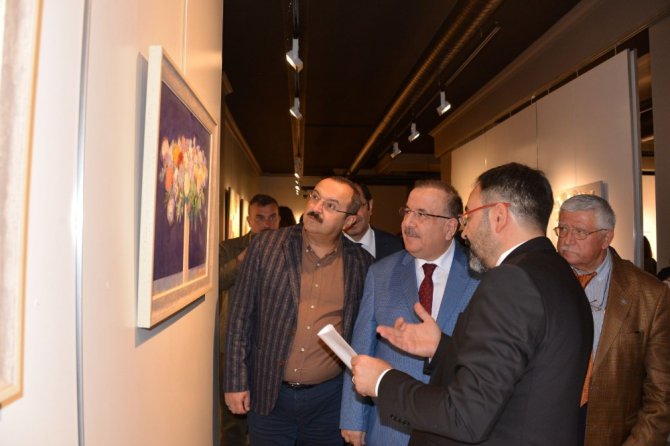 ‘Renksaz - Yolcu’ Resim Sergisi, sanatseverlerle buluştu