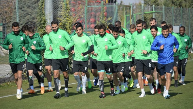 Atiker Konyaspor’da MKE Ankaragücü maçı hazırlığı sürüyor