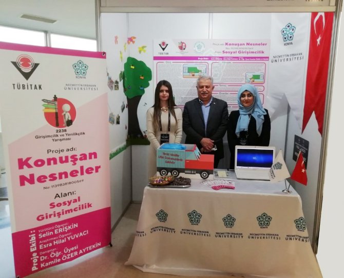 NEÜ’lü öğrenciler TÜBİTAK Üniversite Proje Yarışmaları Final Sergisinde