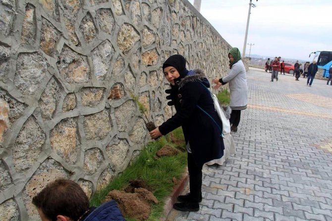 Beyşehir OSB’de fidan dikim etkinliği