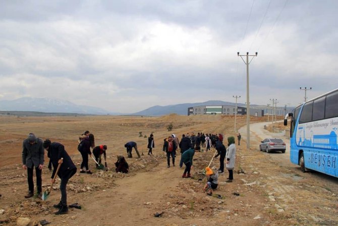 Beyşehir OSB’de fidan dikim etkinliği