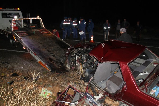 Konya’da trafik kazası: 2 ölü, 2 yaralı