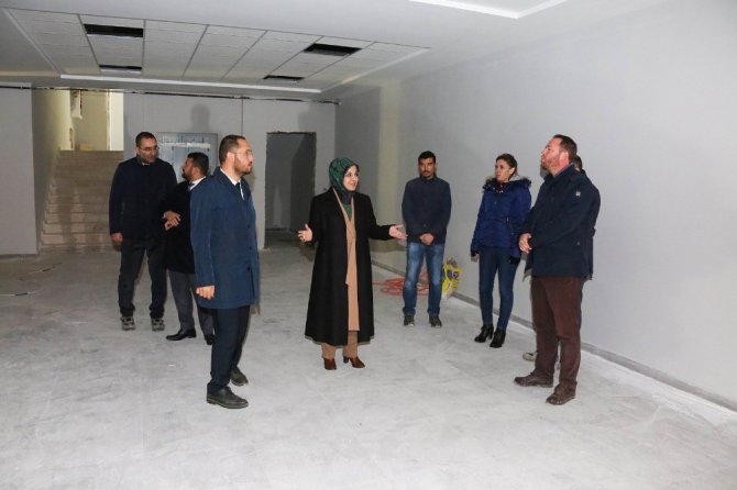 Meram’a kazandırılacak olan spor kompleksinde sona yaklaşılıyor
