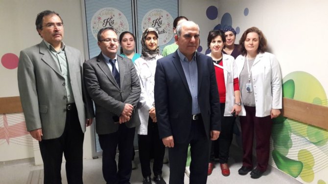 Konya’da 2019’un ilk bebeği dünyaya geldi