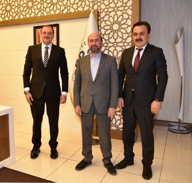 Taekwondo Federasyonu Başkanı Şahin’den Başkan Pekyatırmacı’ya ziyaret
