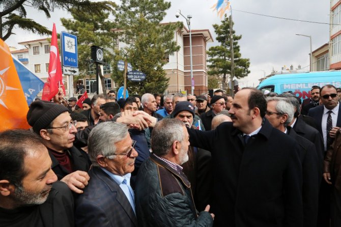 Başkan Altay, Sarayönü ilçesinde vatandaşlarla buluştu