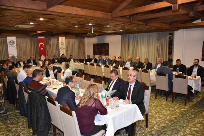 ATSO ve ATB üyeleri müşterek toplantıda bir araya geldi