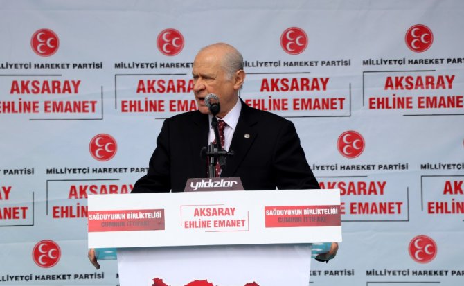 MHP lideri Bahçeli: 