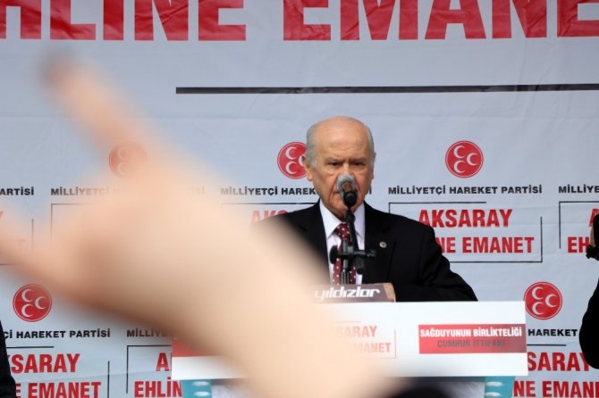 MHP lideri Bahçeli: 