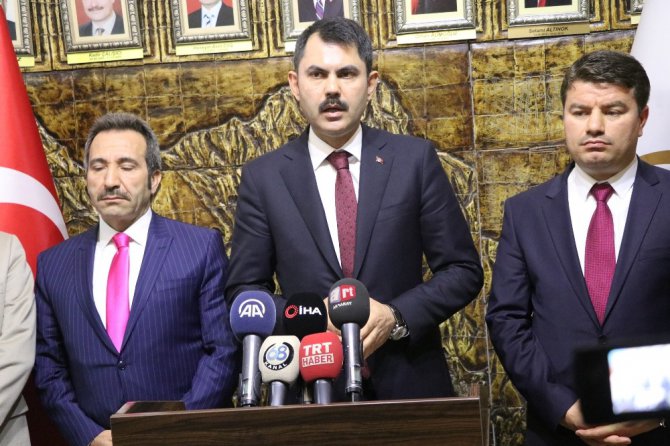 Bakan Kurum: “Yılda 300 bin konut ile 5 yılda 1,5 milyon konut yapılacak”