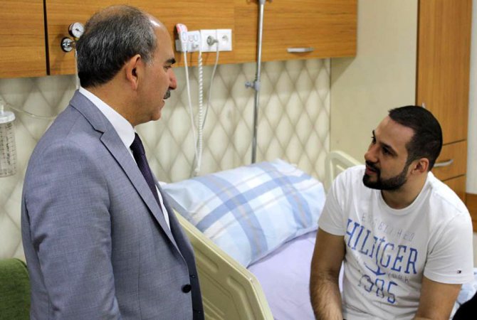 Konya’da darp edilen doktorun tedavisi sürüyor