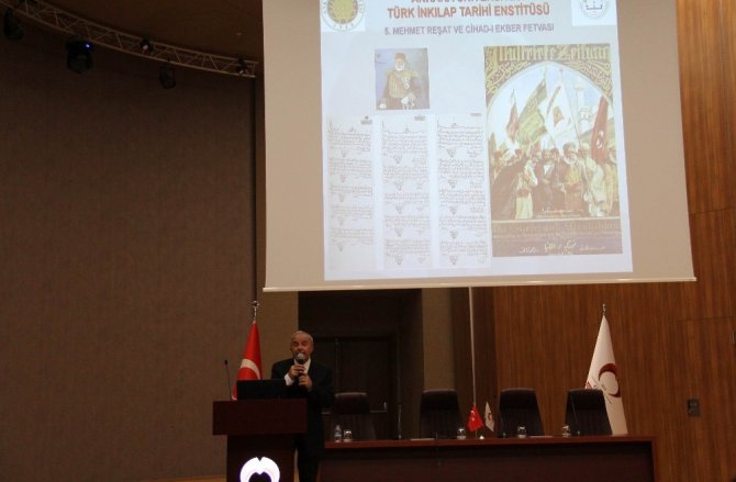 Konya Gıda Ve Tarım Üniversitesinde Çanakkale konferansı