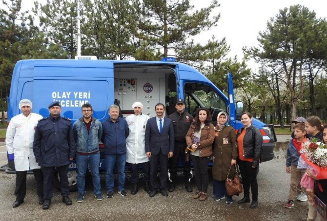 İlkokul öğrencilerinden jandarmaya ziyaret