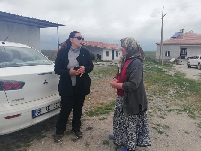 Aksaray’da ziraat mühendisleri çiftçileri bilgilendirdi