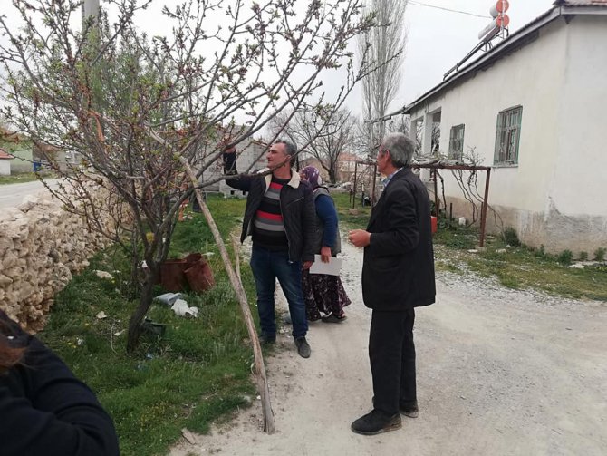 Aksaray’da ziraat mühendisleri çiftçileri bilgilendirdi